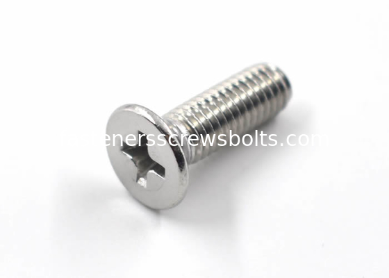 Stainless Steel Countersunk Flat Head Screws DIN965 Used in Medical Equipments supplier