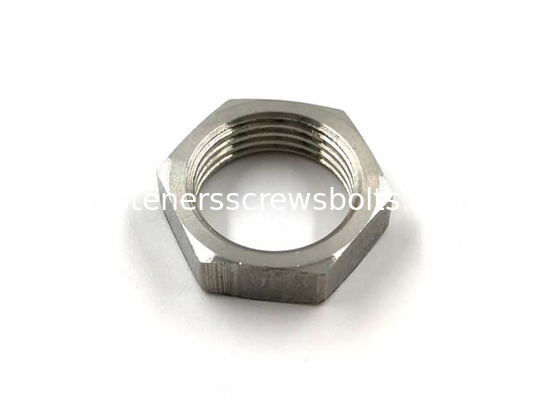 Thin Stainless Steel Hex Nut M20 Galvanized Surface Finish High Accuracy supplier