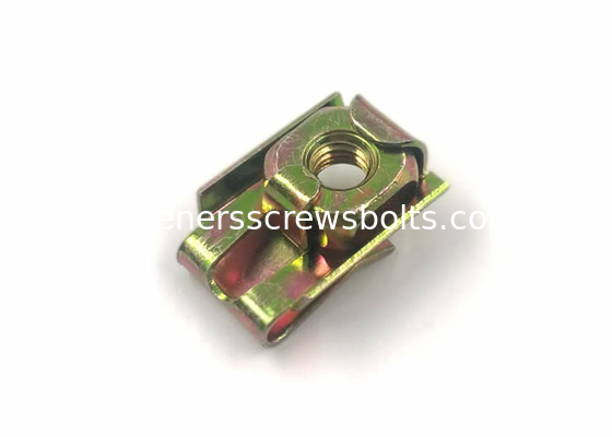 High Strength M6 Cage Nuts Round Holes For Power Distribution Boxes supplier