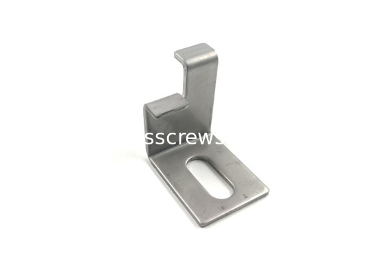 3MM Thick Metal Stamping Parts Stainless Steel Brackets Galvanized Surface supplier