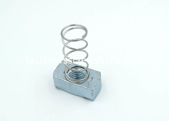 Precision Hot Dip Galvanized Fastener Nuts , M8 Spring Nut For Home Depot supplier