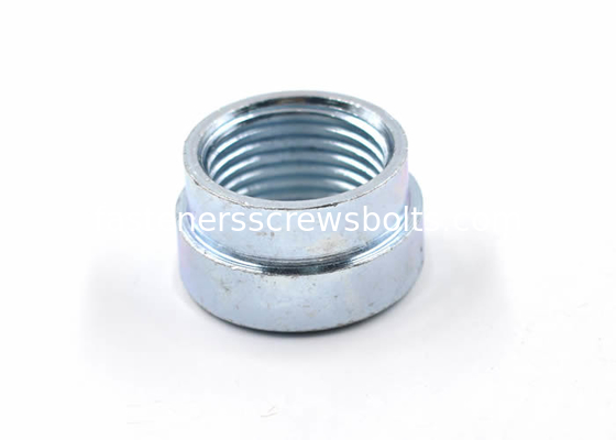 Custom Made Mild Steel Nuts Zinc Plated Made by Forging and Maching supplier