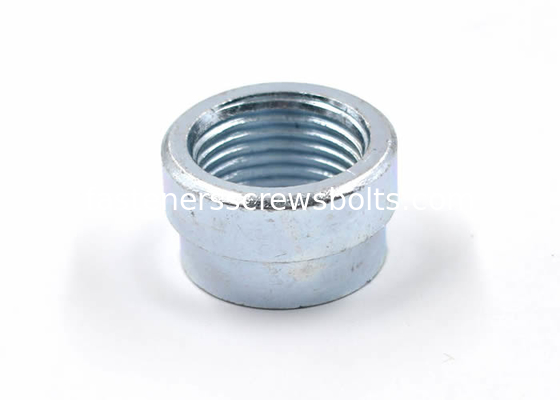 Custom Made Mild Steel Nuts Zinc Plated Made by Forging and Maching supplier