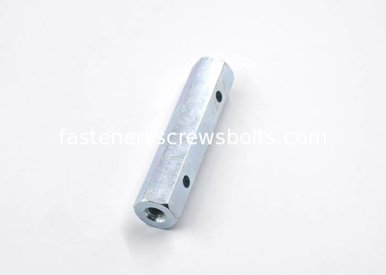 Long Hexagan Coupling Nuts with Two Holes supplier