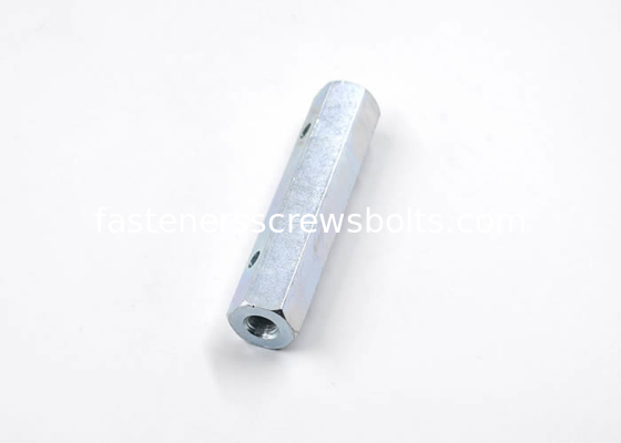 Long Hexagan Coupling Nuts with Two Holes supplier