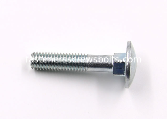 DIN603 Fasteners Screws Bolts Grade 4.8 Round Head Square Carriage Bolt supplier