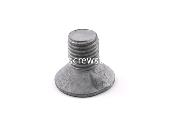 Grade 4.8 DIN604 Flat Countersunk Nib Bolt SAE1008 Material Hot Dip Galvanized supplier