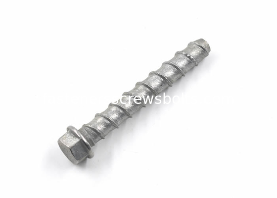Mechanical Galvanized Fasteners Screws Bolts Hex flang head concrete screws supplier