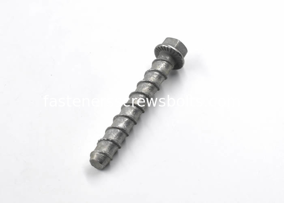 Mechanical Galvanized Fasteners Screws Bolts Hex flang head concrete screws supplier