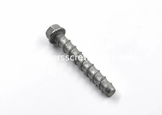 Mechanical Galvanized Fasteners Screws Bolts Hex flang head concrete screws supplier