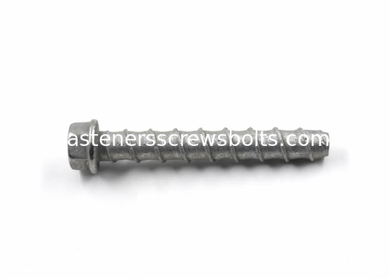 Mechanical Galvanized Fasteners Screws Bolts Hex flang head concrete screws supplier