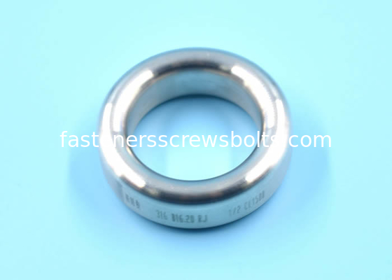 Stainless Steel Oval Ring Joint Gasket Bright Color For Petroleum Industry supplier