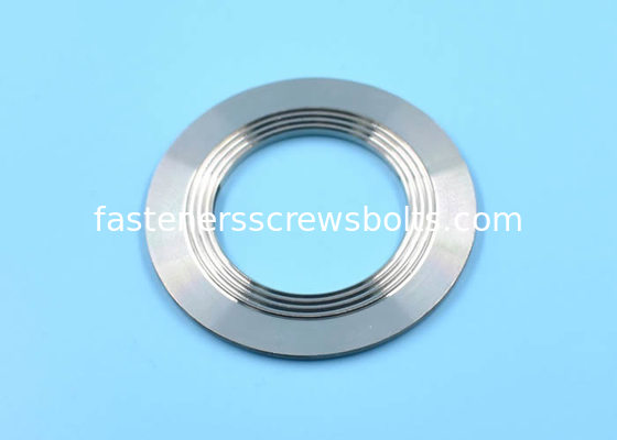 Stainless Steel Metal Serrated Gaskets for Use in Chemical Plants supplier