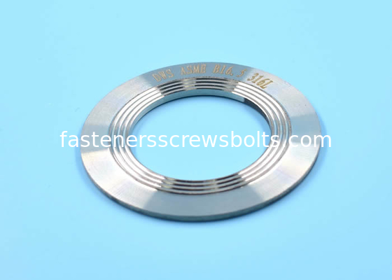 Stainless Steel Metal Serrated Gaskets for Use in Chemical Plants supplier