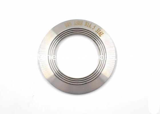 Stainless Steel Metal Serrated Gaskets for Use in Chemical Plants supplier