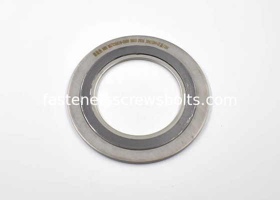 High Performance Spiral Wound Gasket For Flat Face Flange Eco Friendly supplier