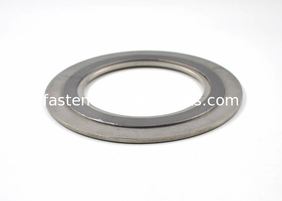 High Performance Spiral Wound Gasket For Flat Face Flange Eco Friendly supplier
