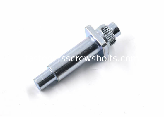 Precision Custom Steel Pins With Straight Knurls For Electrical Equipments supplier