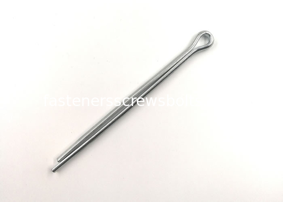 DIN11024 Spring Steel Pins , Steel Split Pins For Positioning Purpose supplier