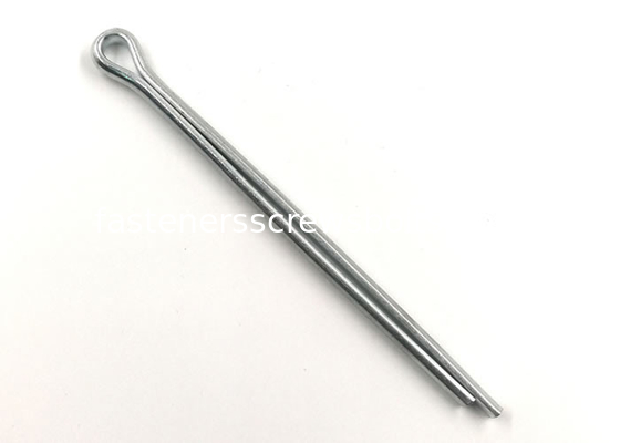 DIN11024 Spring Steel Pins , Steel Split Pins For Positioning Purpose supplier