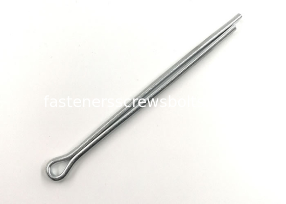 DIN11024 Spring Steel Pins , Steel Split Pins For Positioning Purpose supplier