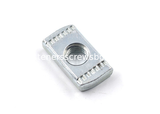 Custom-made Galvanized Square Steel Nuts Used with Channel Steel channel nuts supplier