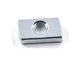 Custom-made Galvanized Square Steel Nuts Used with Channel Steel supplier