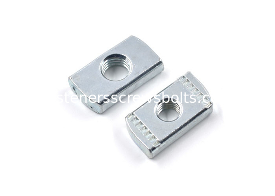 Custom-made Galvanized Square Steel Nuts Used with Channel Steel channel nuts supplier