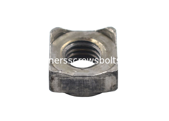 DIN928 Plain Fastener Nuts , Steel Square Weld Nut For Automobile Manufacturing supplier