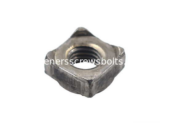 DIN928 Plain Fastener Nuts , Steel Square Weld Nut For Automobile Manufacturing supplier