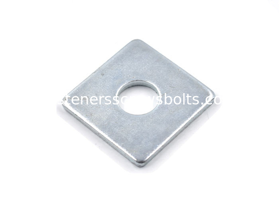 DIN436 Square Washers Galvanized Square Steel Washers for Wood Construction supplier