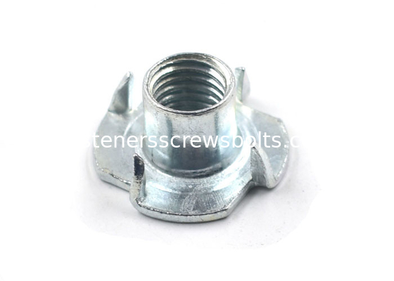 Galavnized Mild Steel T-nut for Wood Construction Tee Nuts supplier