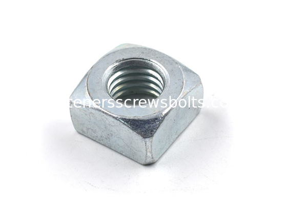 Galvanized Steel Square Nuts DIN557 Square Nuts supplier