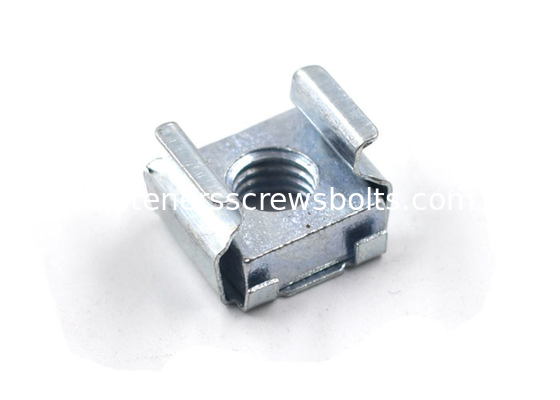 High Strength M6 Cage Nuts Round Holes For Power Distribution Boxes supplier