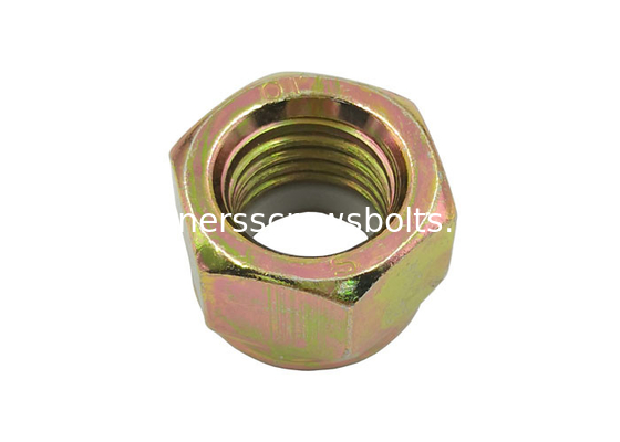 Galvanized Prevailing Torque Type Hexagon Nuts with Nylon Insert Grade 10 supplier